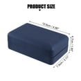 thumbnail image 4 of Unique Bargains 1pc PU Leather Multiple Ring Box for Accessories Storage and Display Blue, 4 of 7