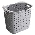 thumbnail image 1 of Cesto para la colada, cesto grande de plástico portátil para ropa, cubo para lavar con divisor, 1 of 8