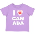 thumbnail image 3 of Inktastic I Love Canada Heart with Maple Leaf Boys or Girls Toddler T-Shirt, 3 of 5