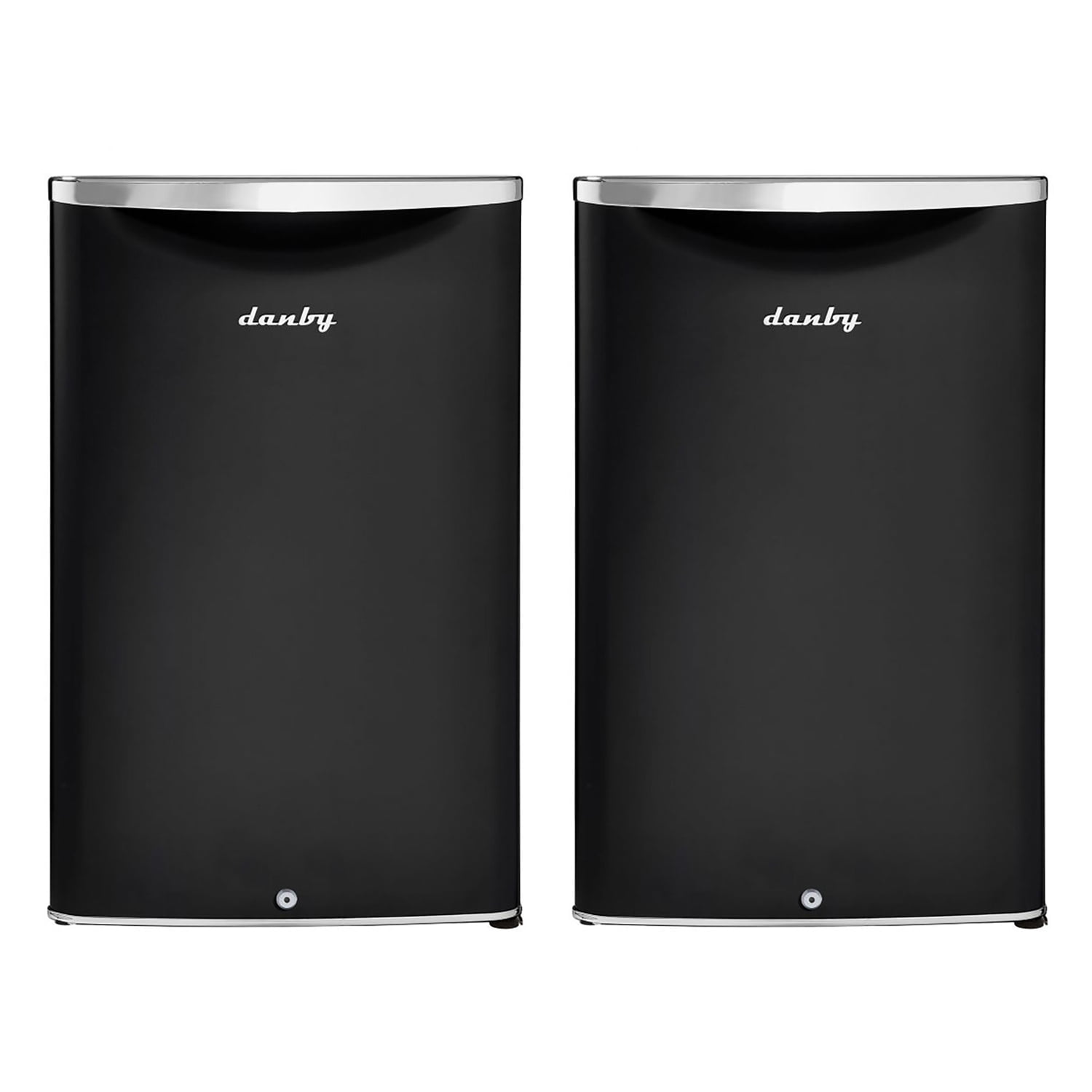 Danby 4.4 Cubic Feet Compact Sized Mini Refrigerator with Lock, Black