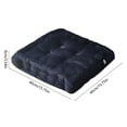 thumbnail image 3 of Chair Cushions, Seat Cushion, Indoor Chair Cushions, Winter Insulation Cushion (18x18 In) with 9 Colors for Window, Bedroom, Living Room, 3 of 6
