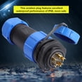 thumbnail image 4 of Enchufe de Aviación Nikou a Prueba de Agua Conector Tipo S de 5 Pines IP68, 4 of 9