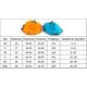 thumbnail image 2 of Chaleco salvavidas para perros, ropa de seguridad, chaleco salvavidas con cuello de aleta, protector de arnés, preservador de natación para perros, traje de baño de verano, color naranja y azul, 2 of 2