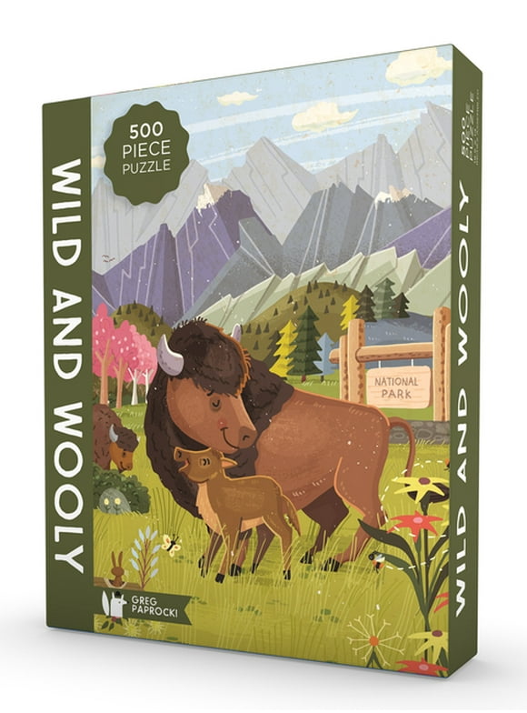 Wild and Wooly Puzzle 500 Piece (Jigsaw)