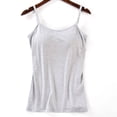 thumbnail image 2 of Valcatch 3-pack Womens Built-in Bra Padded Camisole, Adjustable Spaghetti Strap Soft Yoga Tank Tops for Daily Wear, 2 of 9