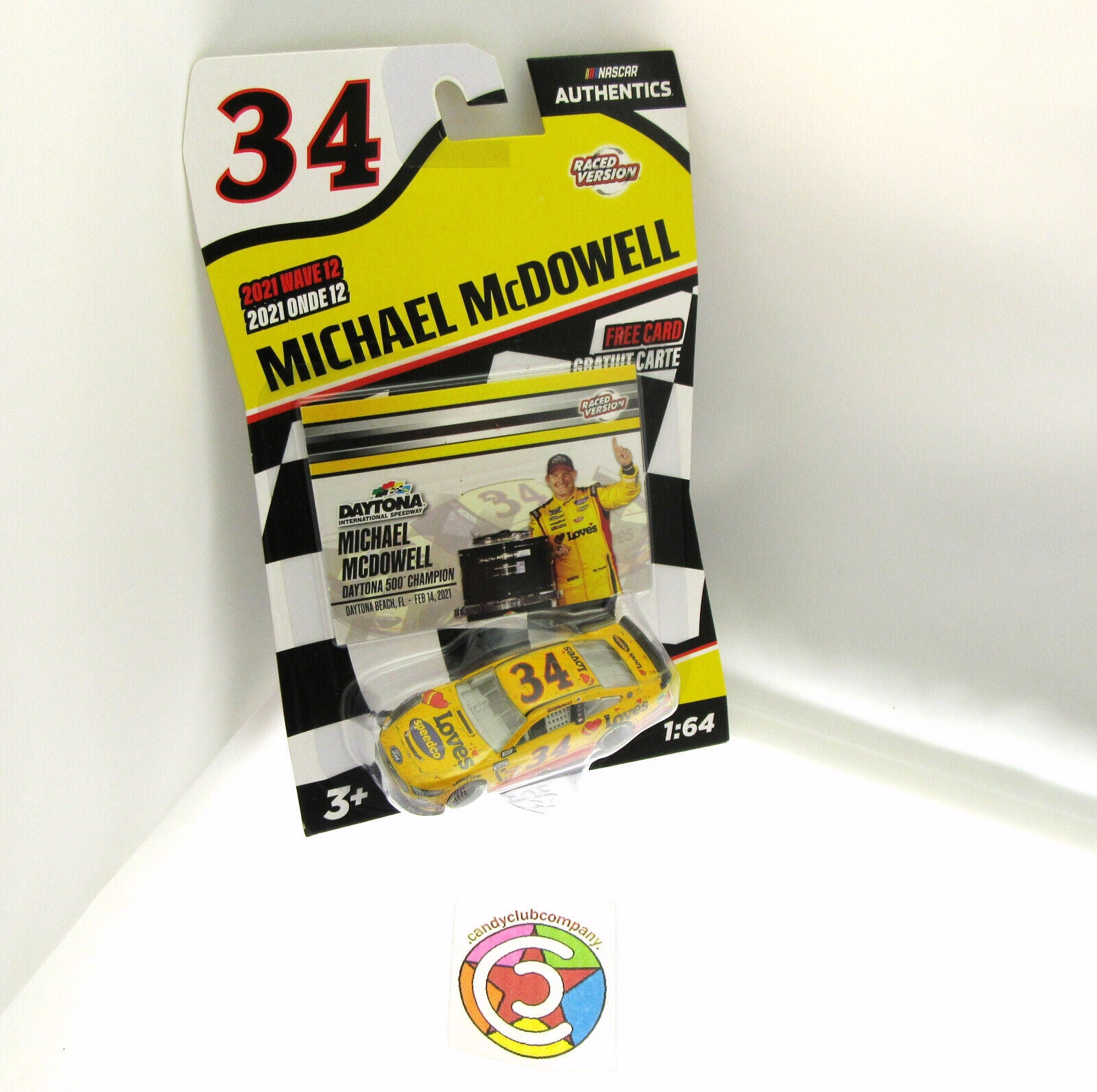 Michael McDowell ~ Love's Car ~ NASCAR Authentics ~ Die Cast 1:64 Scale