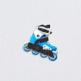 thumbnail image 1 of unbranded Estante De Exhibición Para Patines De Montado En Pared Color Plata Resistente Y Ahorra Espacio, 1 of 8