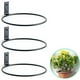 thumbnail image 3 of Toystoory 3 uds soporte de planta de hierro desmontable doble agujero reemplazo montado en la pared hogar balcón maceta soporte Jardín y Patio 18 CM, 3 of 6