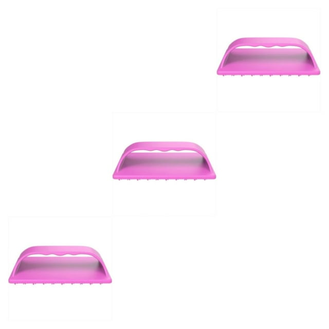 Justharion Hot Dog Roller For Grill Deliciously Topped Hot Dogs 15 Rows Of Can Cut Hot Dogs Easily pink 3Set