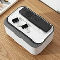 thumbnail image 4 of GeBuSn Wipes Dispenser Hygienic Wet Wipes Container With Flip Top Lid For Home Use Keeps Wipes Fresh Moist And Clean Plastic Storage Organizer (Grey), 4 of 5