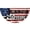 D, variant on US 250th Anniversary Bunting Flag - Double-Layered Patriotic Banner for 1776-2026 Celebrations, Outdoor & Indoor Decor for Front Door, Porch & Fence