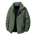 thumbnail image 1 of Mens Jackets,Casual Solid Color Outdoor Climb Sport Run Pocket Zipper Long Sleeved,Jackets for Men, 1 of 9