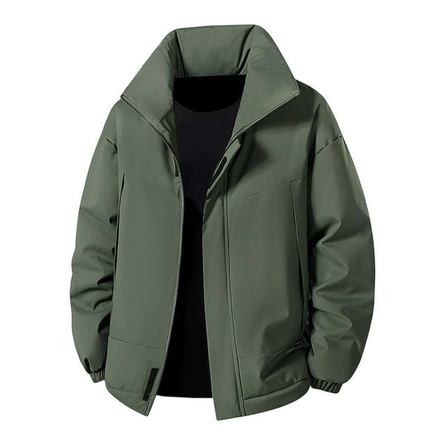 Mens Jackets,Casual Solid Color Outdoor Climb Sport Run Pocket Zipper Long Sleeved,Jackets for Men