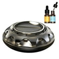 thumbnail image 1 of Puntoco Aromaterapia Solar Para Coche, Decoración Interior De Coche, Regalo Negro (1 Aromaterapia, 2 Aceites Esenciales De 10Ml),Decoración Hogareña, 1 of 1
