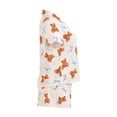 thumbnail image 4 of Set de Pijama Secret Treasures para Mujer Camisera y Short con Bolsas Blanco Talla CH, 2 Piezas, 4 of 4