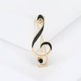 thumbnail image 6 of Fashion Music Note Brooch Lapel Pin For Women Men Elegant Musical Treble G Clef Corsage Brooches Scarf Jackets Dress Suit Shirt Bag Hat Simple Accessories Delicate Birthday Wedding Jewelry Gifts, 6 of 6