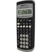 BA II Plus Financial Calculator, Black Medium