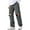 Dark Gray, variant on Men’s Convertible Cargo Pants with Zip-Off Legs Multi-Pocket Lightweight Straight Fit Outdoor Trousers for Hiking Travel Work