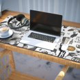 thumbnail image 3 of Long Mouse Pads for Desk,Halloween Pattern Desk Mats on Top Of Desks, Desk Mouse Pad Extra Large with 3mm Non-Slip Base and Stitched Edge for Gaming,Office,Work,Home 35.4x15.7in, 3 of 5
