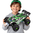 thumbnail image 2 of 1:14 4WD High Speed RC Monster Truck, Up to 60 KM/H All-Terrain Off-Road RC Car, Water-Resistant, LED Lights, 4 Shocks, Dual 7.4V 1500mAh Batteries, 2.4GHz Hobby RC Toy, Gift for Ages 8+ Kids, 2 of 9