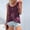 Wine, variant on Women Tank Tops Summer Solid Color Crew Neck Shirts Leisure Loose Fit Sleeveless Standard Straps Summer Shirts