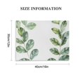 thumbnail image 3 of Orinice  Framed Sage Green Botanical Plant Wall Art Canvas Decor Nature Wall Art Prints Modern Art, Aesthetic Floral wall art for bathroom, bedroom, living room  16x12in, 3 of 6