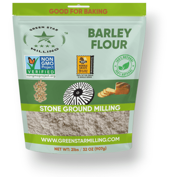 Green Star Barley Flour 2lbs