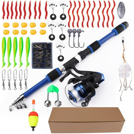 FACEGA Fishing Rod Universal Fishing Gear Easy Casting Wear-Resistant and Durable Style4