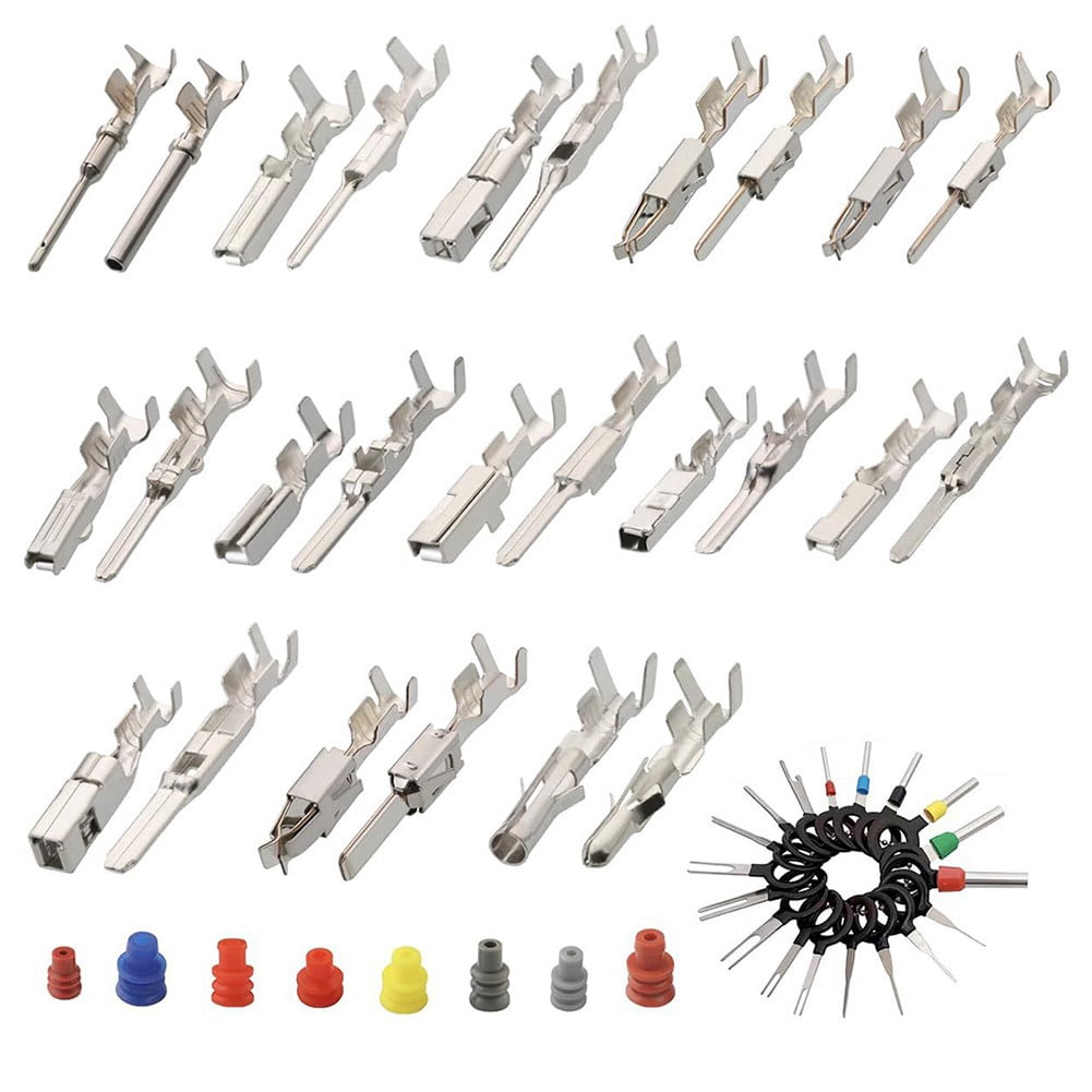 Coconut Ok 500Pcs Connector Pins Kit Terminal Pin Car Electrical 1/1.5/1.8/2.2/2.8/3.5Mm