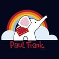 thumbnail image 2 of Women's Paul Frank Ellie Rainbow  Graphic Tee Navy Blue Medium, 2 of 4