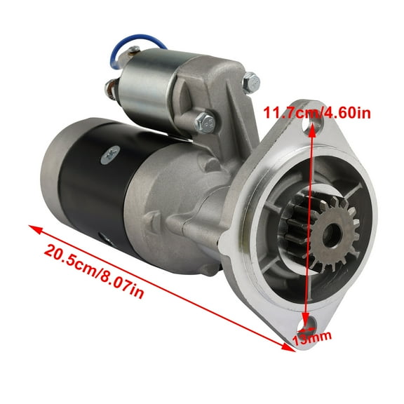 Starter Motor For John Deere Excavator Yanmar 3TNV88 12V 129136-77011