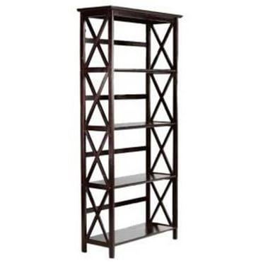 Ltd  Montego 5 tier Bookcase  Espresso