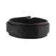 thumbnail image 2 of Pulsera ancha de cuero multicapa con diseño punk para hombre y mujer Negro, 2 of 8