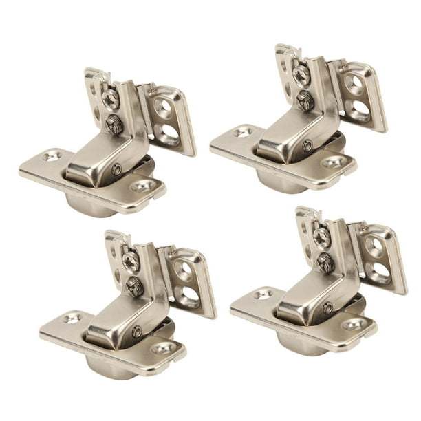 Bisagra de gabinete de cierre suave bisagra de brazo corto 4 piezas con 24 tornillos para cocina ANGGREK Otros