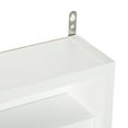 thumbnail image 5 of 5-Tier Wall-Mounted Display Cabinet with Glass Doors and Adjustable Shelves for Collectibles, 5 of 5