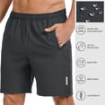 thumbnail image 6 of BASSDASH Men's 7" Inseam Hiking Fishing Shorts UPF 50+ with 3 Zipper Pockets Lightweight Water Resistant Quick Dry Outdoor FP12M, 6 of 8
