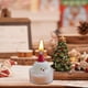 thumbnail image 4 of Decoraciones navideñas, adornos navideños, regalos navideños. Vela aromática invernal con ambiente de copo de nieve. Venta al por mayor de velas navideñas pequeñas de regalo (2 unidades)., 4 of 6
