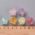 thumbnail image 6 of 20pc Transparent Acrylic Beads AB Color Flower Mixed Color 18x16.5mm Hole: 2.5mm, 6 of 8