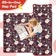 thumbnail image 4 of Pioneer Flower Floral Print Pattern Toddler Nap Mats for Kids Preschool,Sleeping Mat Bag or Kids,Toddler Sleeping Bag,Toddler Nap Mat or Daycare, 4 of 6