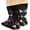 Argyle B, variant on Debra Weitzner Mens Dress Socks Cotton Patterned 6 Pairs With Gift Box Bright Argyle Size 10-13