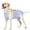Blue, variant on HQREA Breathable Dog Recovery Suit Female Male Dog Post-Operative Clothing for Neuter After Surgery Pet Protective Gown for Medium Large Dogs