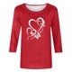 thumbnail image 4 of TaTaai Hoodies Shirts for Women Early Fall Long Sleeve Tops Vintage Graphic Outfits Tops Fashion Pullover Tees Gift, 4 of 5