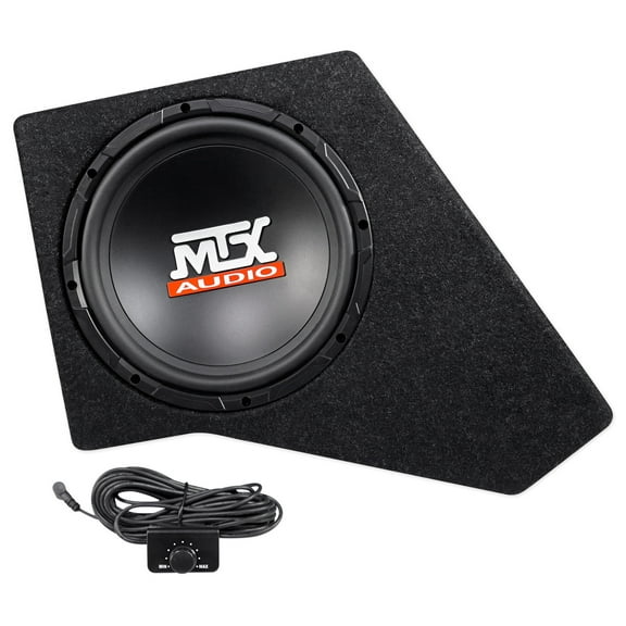 Powered 10" MTX Subwoofer Sub Enclosure Box For 2007-16 JEEP WRANGLER JK 4-DOOR