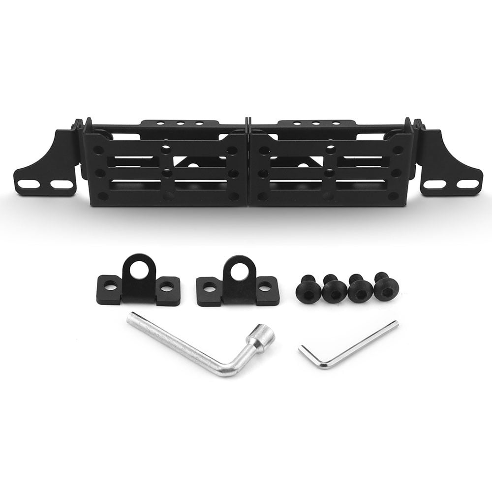 Universal Front Seat Brackets Multifunction Tactical Organizer Storage Tray