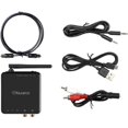 thumbnail image 4 of Aluratek ABC53F - Bluetooth wireless audio transmitter for TV - black, 4 of 4