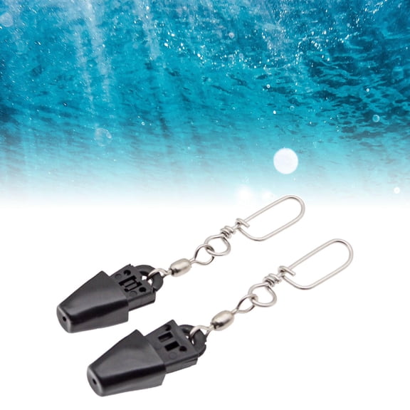 koolsoo 2 Pieces Fishing Downrigger Release Clips, Weight Release Clips, Easy to Install, Fishing Accessory for Planer Board Trolling