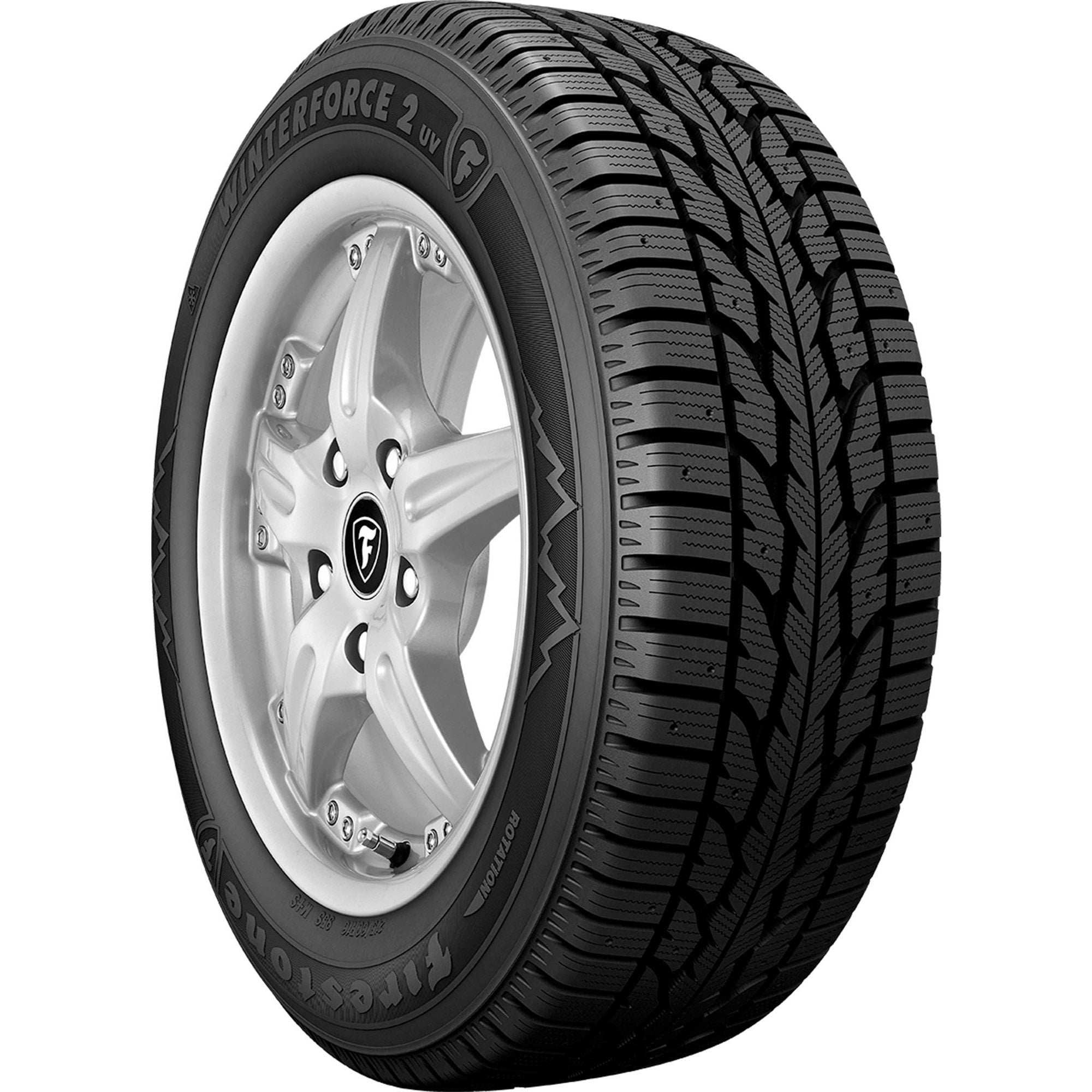 Firestone Winterforce 2 UV P215 75R15 100S BSW Walmart Walmart