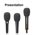 thumbnail image 3 of 10 Pcs Thick Handheld Stage Microphone Windscreen Foam Case Cover Karaoke Black, 3 of 8