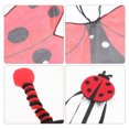 thumbnail image 4 of 1 Juego de accesorios de Cosplay para fiesta de Halloween, diadema de mariquita, juego de varita de bruja, suministros de Halloween, 4 of 7