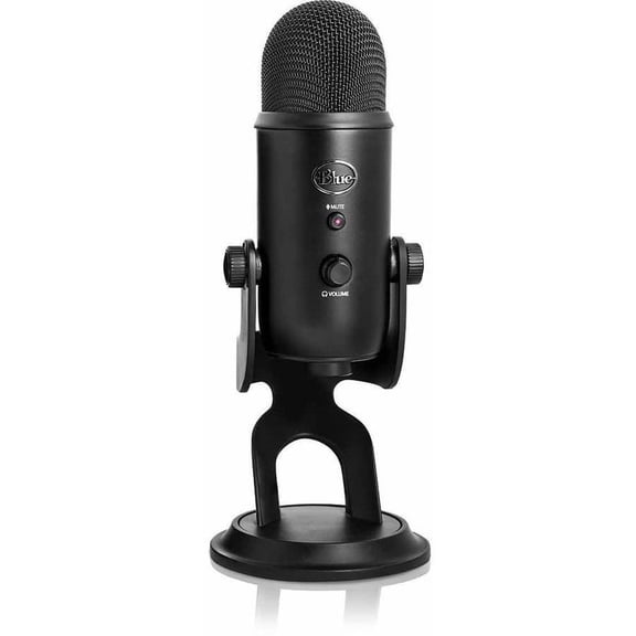 Open Box Blue Microphones BLACKOUT YETI Microphone - Blackout Edition Tri-capsule array